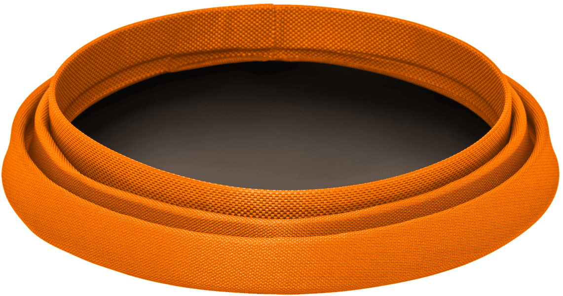 Bivy Bowl Medium Salamander Orange, view: 2