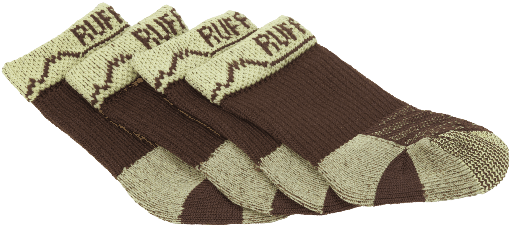 Bark'n Boot Socks Earth Brown, view: 0