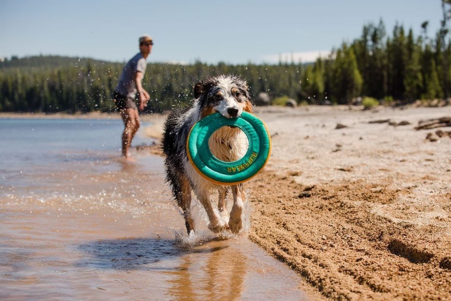 Ruffwear Hydro Plane Aurora Teal, view: 3