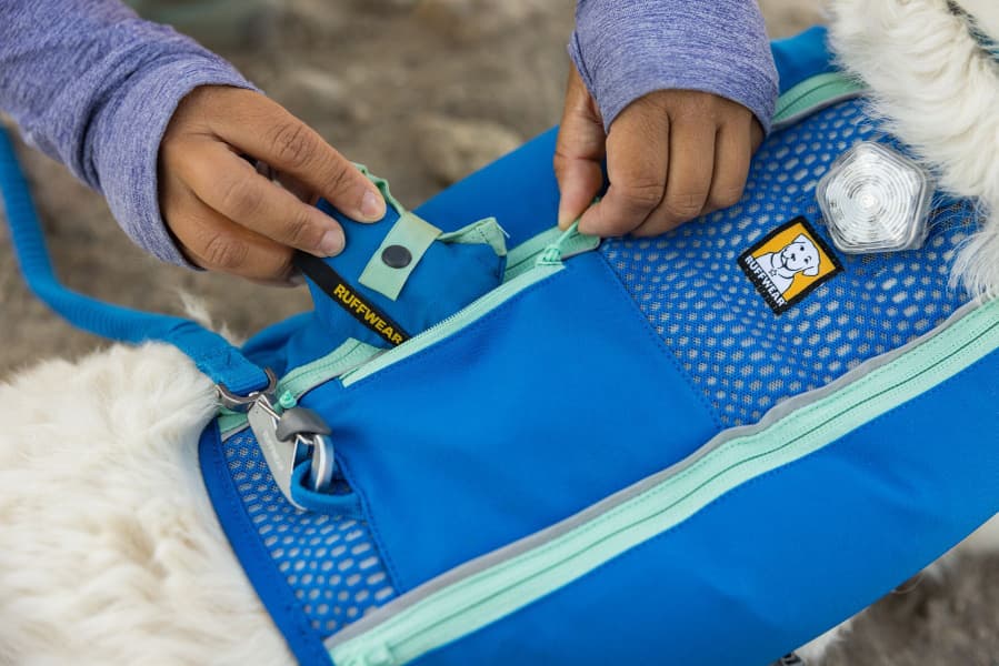 Trail Runner Running Vest Blue Pool, view: 11