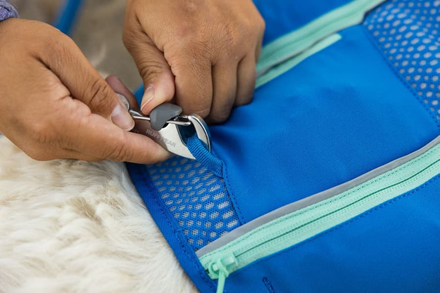 Trail Runner Running Vest Blue Pool, view: 12