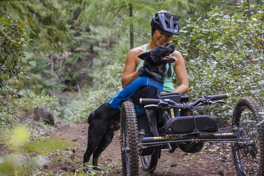 Trail Runner Running Vest Blue Pool, view: 14