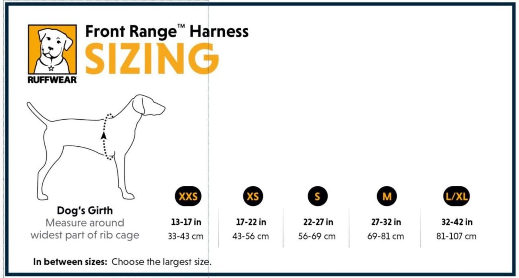 Ruffwear Front Range Harness Blue Moon, view: 4