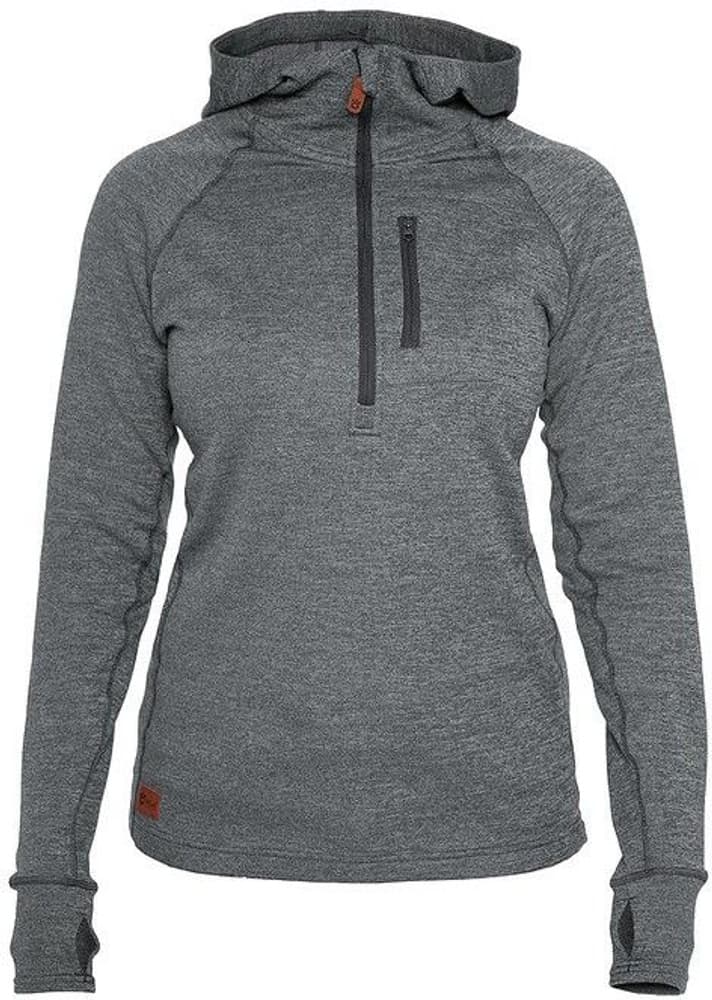 W's Mounter Merino Pullover Hoodie Salmiak, view: 0