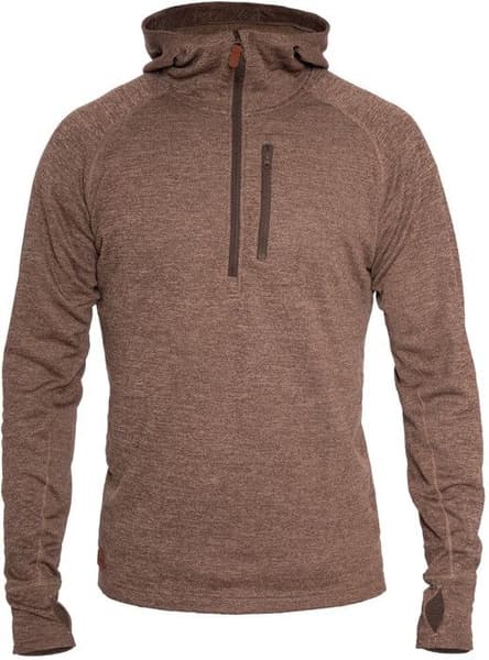 Men's Mounter Merino Pullover Hoodie Acorn, view: 0