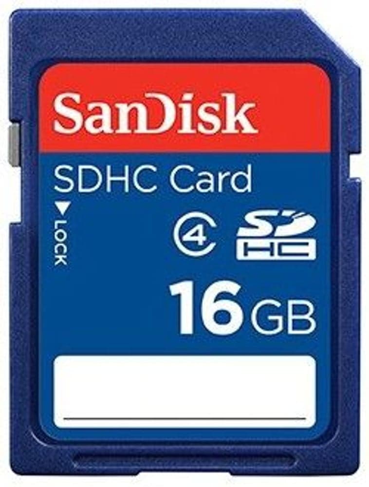 SanDisk 16 GB SDHC-minnekort, view: 0