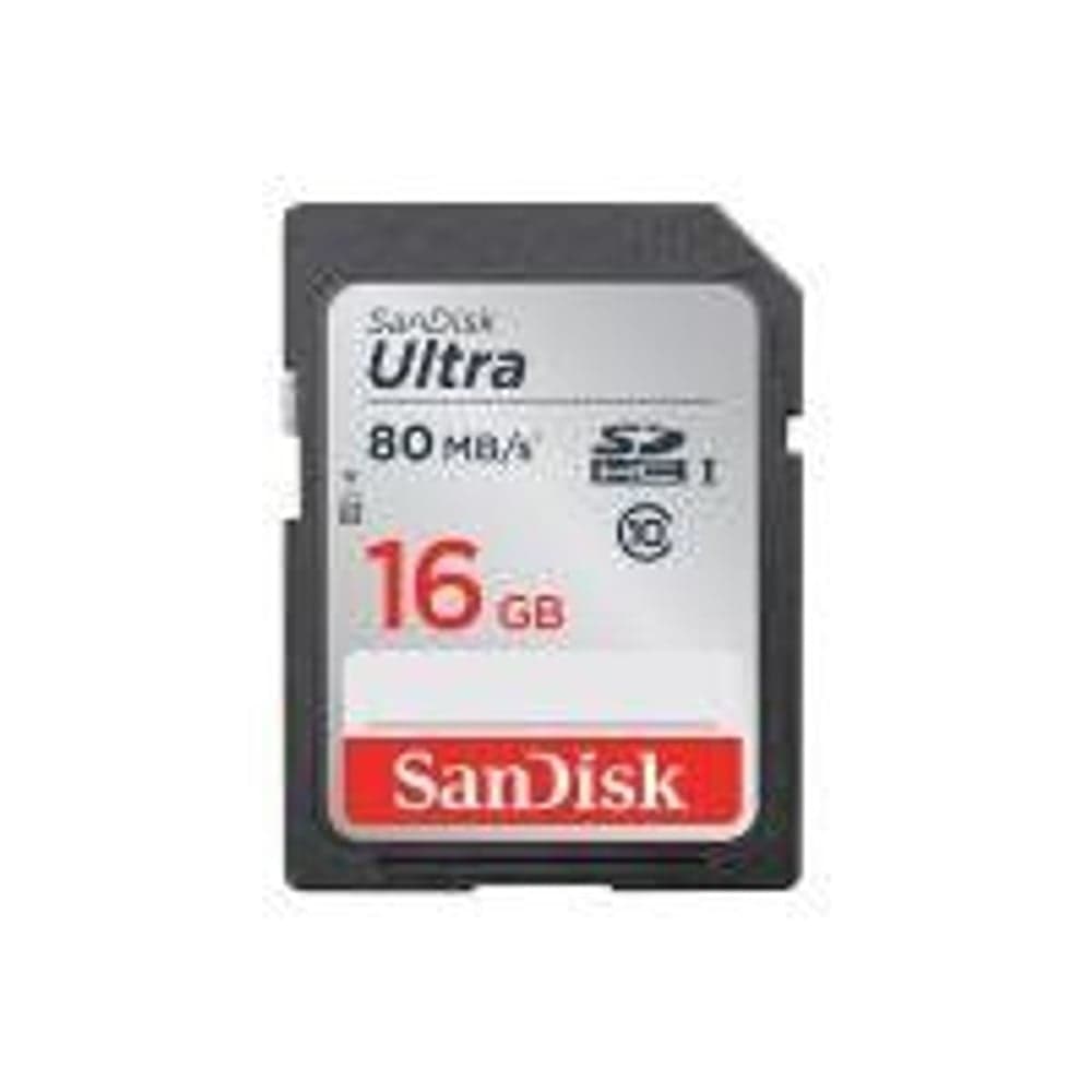 SanDisk Ultra 16 GB Class 10 SDHC-minnekort, view: 0