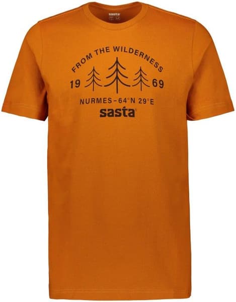 M's Wilderness T-shirt Orange, view: 0