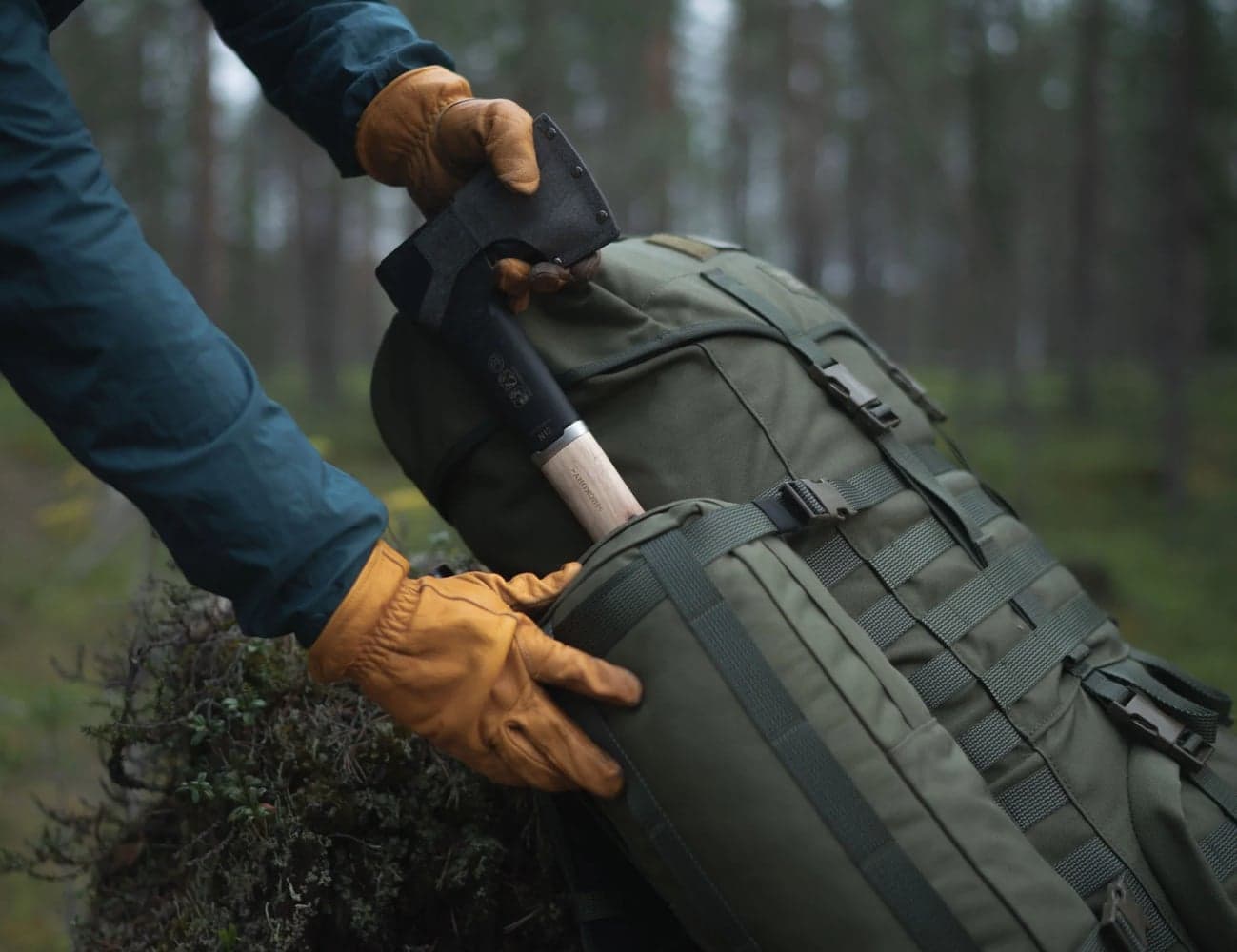 Side Pouch 6L Brown, view: 2