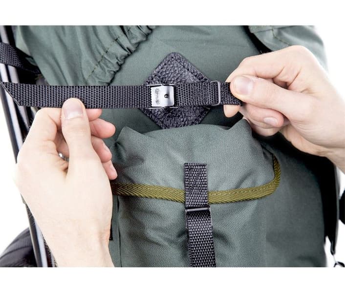 906 Ryggsekk Oliven 85 L, view: 3