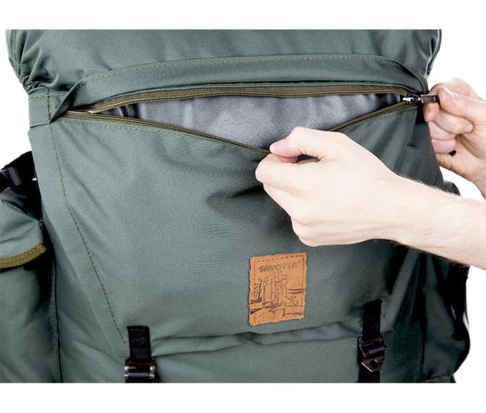 906 Ryggsekk Oliven 85 L, view: 4