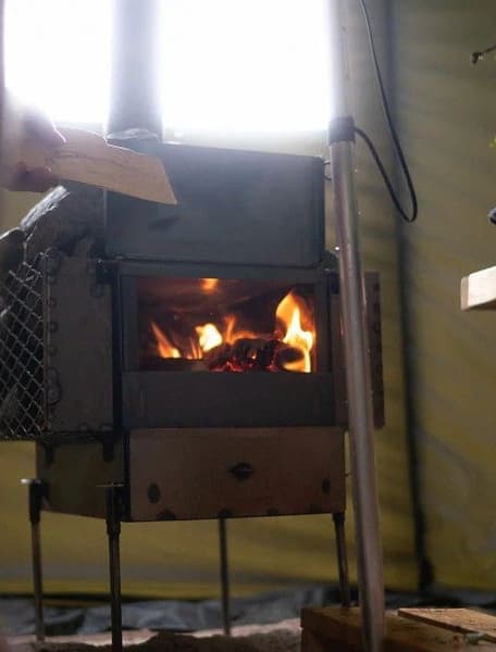 Sauna Tent Stove, view: 2