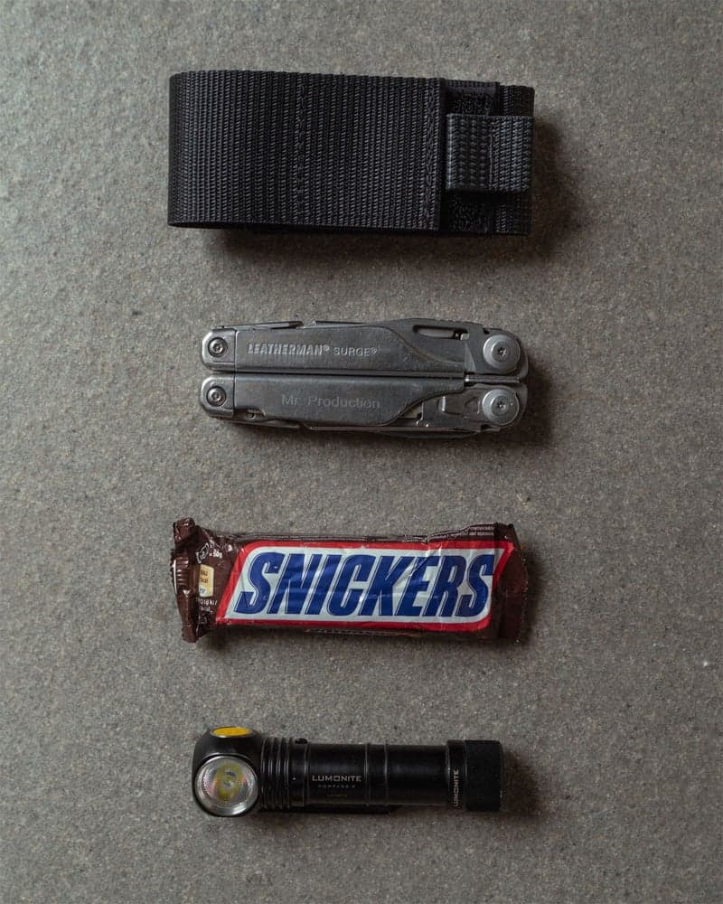 Multitool Pouch Black, view: 2