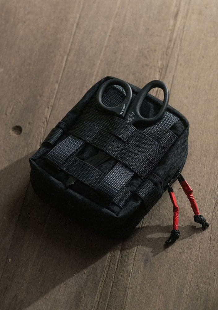 Zipped GP pouch 3x3 Black, view: 4