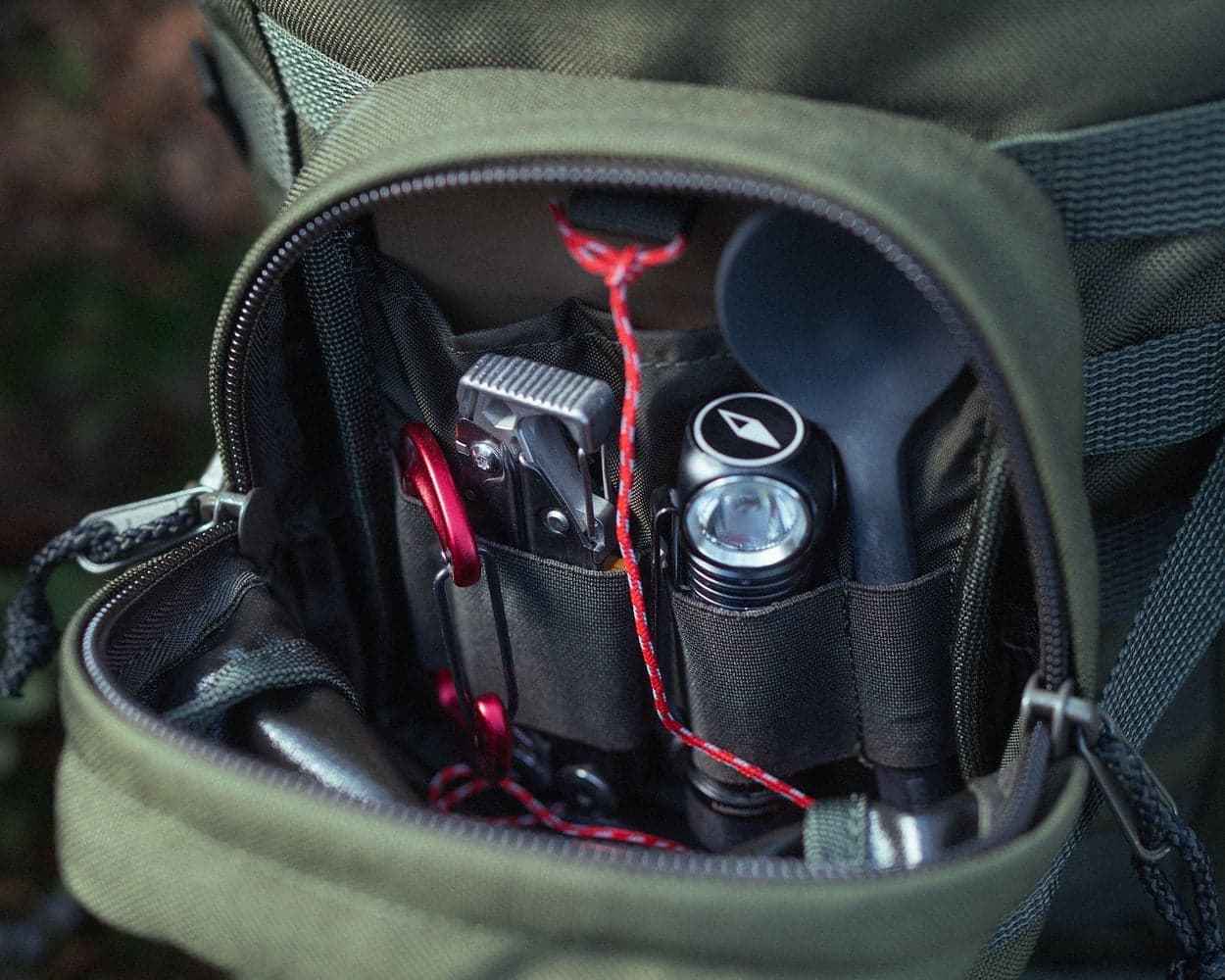 Zipped GP pouch 3x3 Brown, view: 6