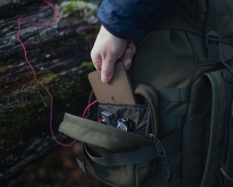 Zipped GP pouch 3x3 Green, view: 8