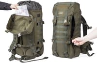 Jääkäri Backpack M Brown - view: 2