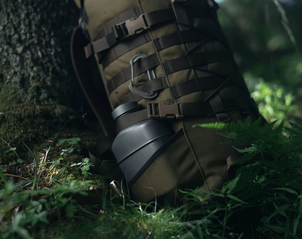 Jääkäri Backpack M Brown, view: 5