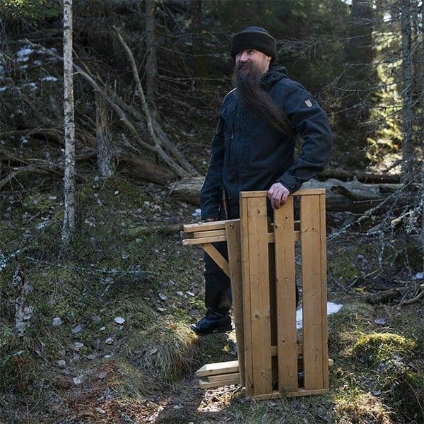 Hiisi Foldable Sauna Bench, view: 1