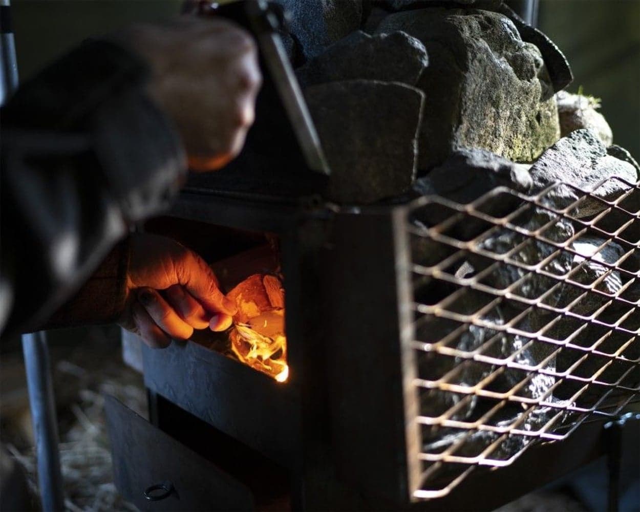 Stone Racks for Tent Stove, view: 3