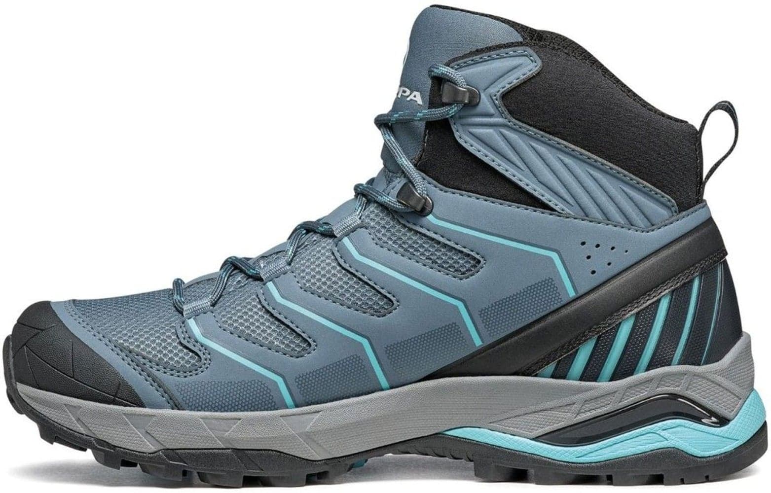 W's Maverick Mid GTX Storm Gray/Aqua, view: 2