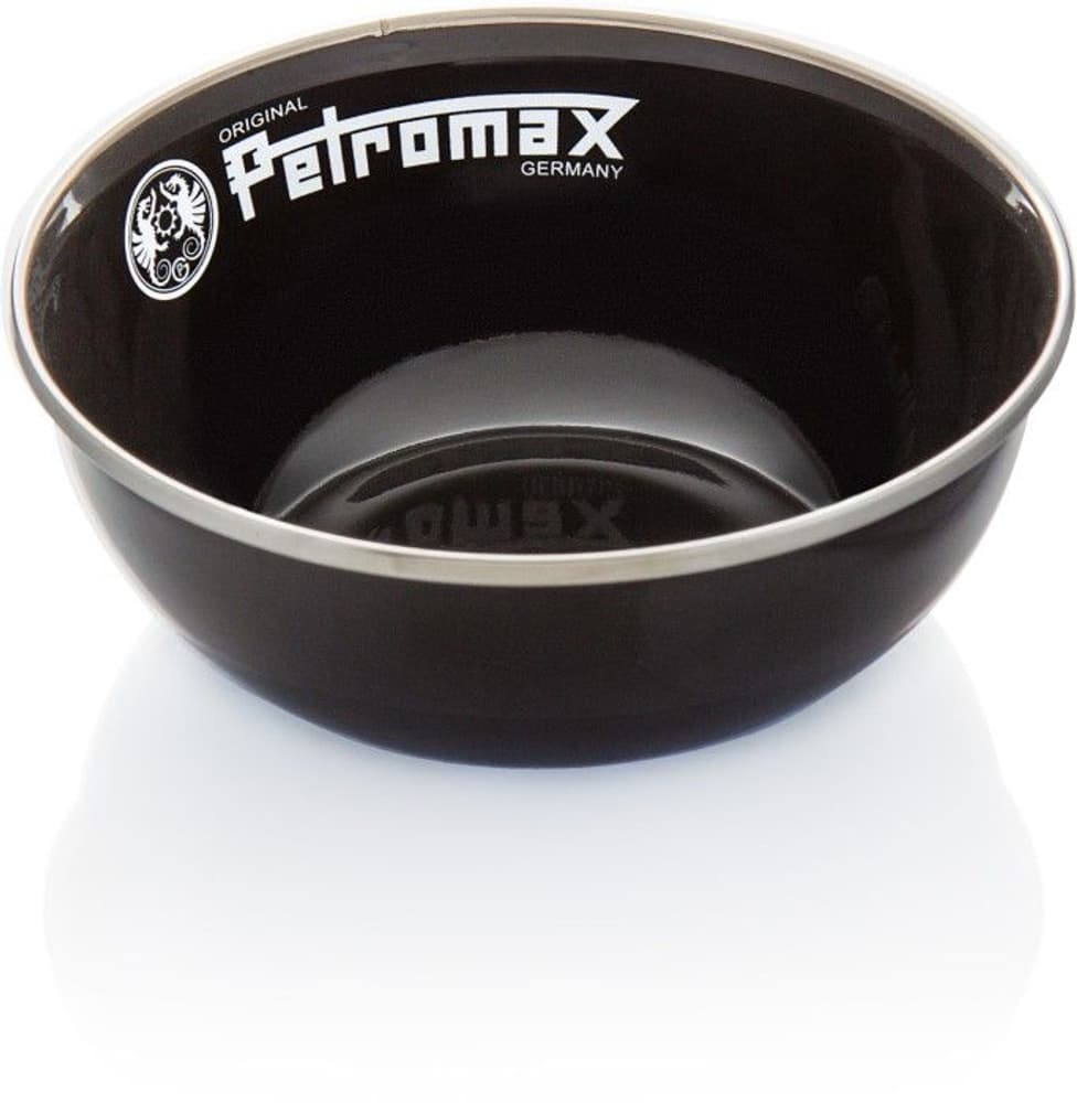 Enamel Bowls 600 ml Black 2-pack, view: 0