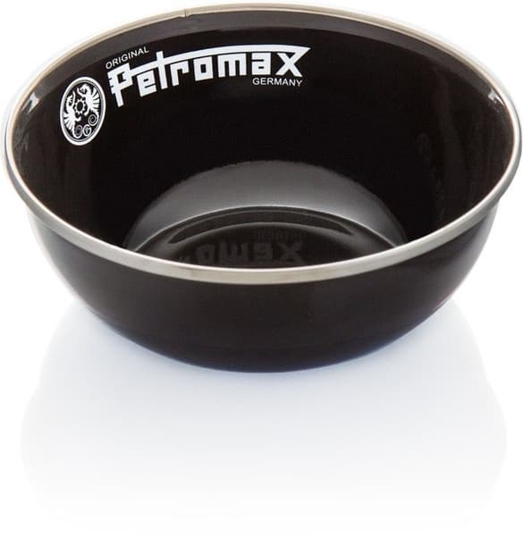Enamel Bowls 600 ml Black 2-pack, view: 0