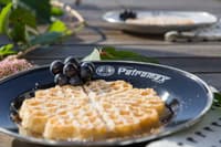 Enamel Plates 22 cm Black 2-pack - view: 2