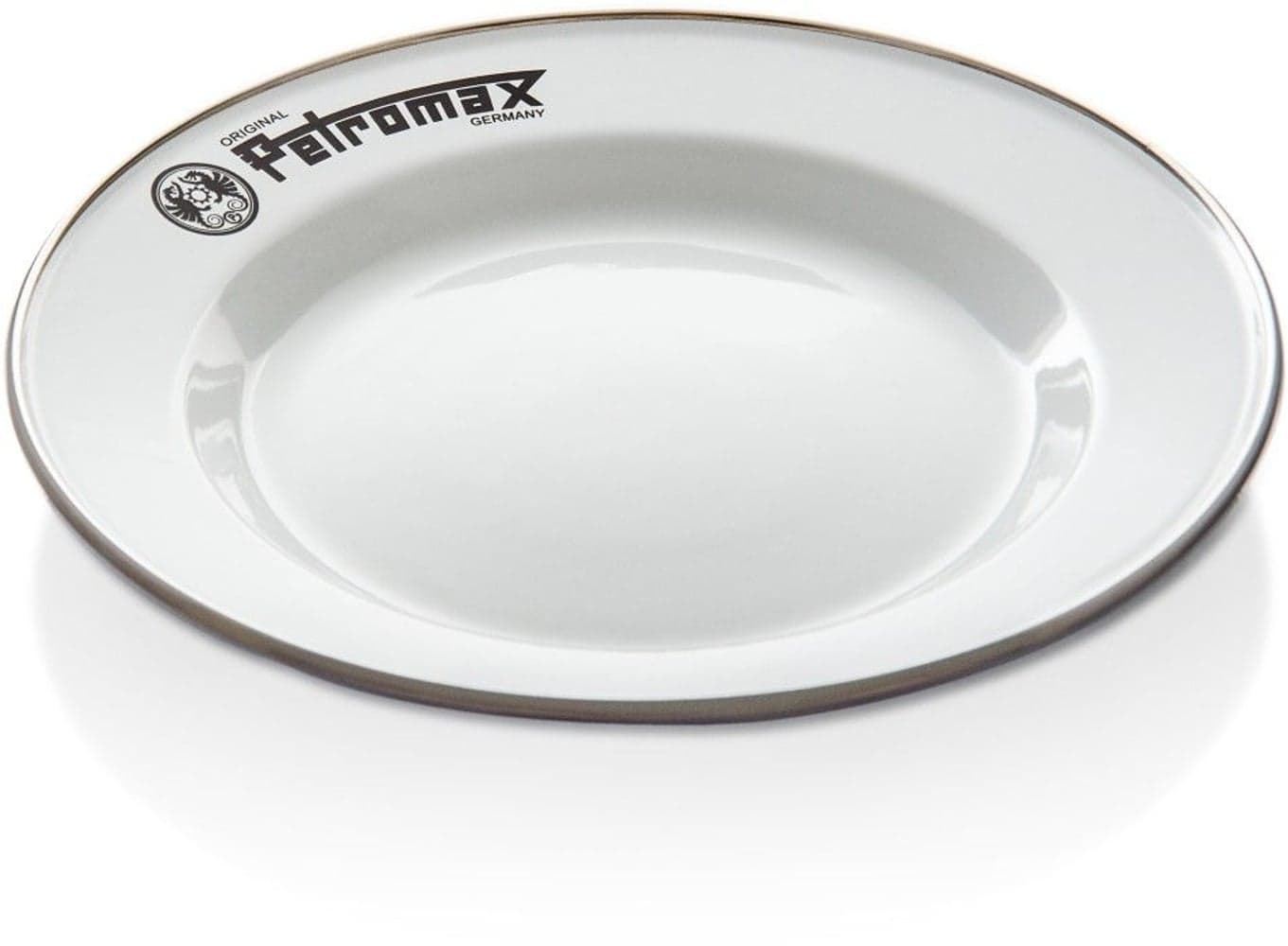 Enamel Plates 22 cm White 2-pack, view: 0