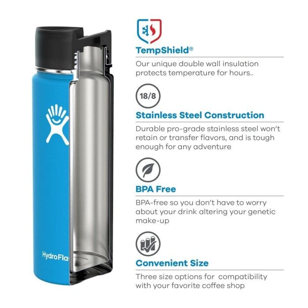 HydroFlask Wide Mouth Coffee 473 ml Lemon, view: 2