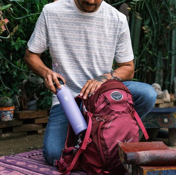 Hydroflask Std Flex Straw 21oz (621ml) Indigo, view: 4