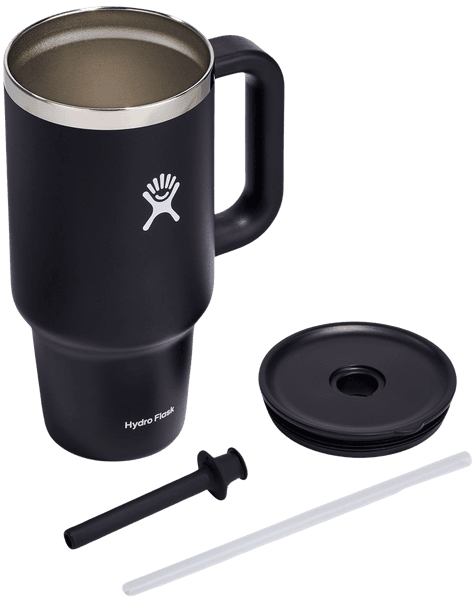 All Around Travel Tumbler 32 oz (946 ml) Black, view: 4