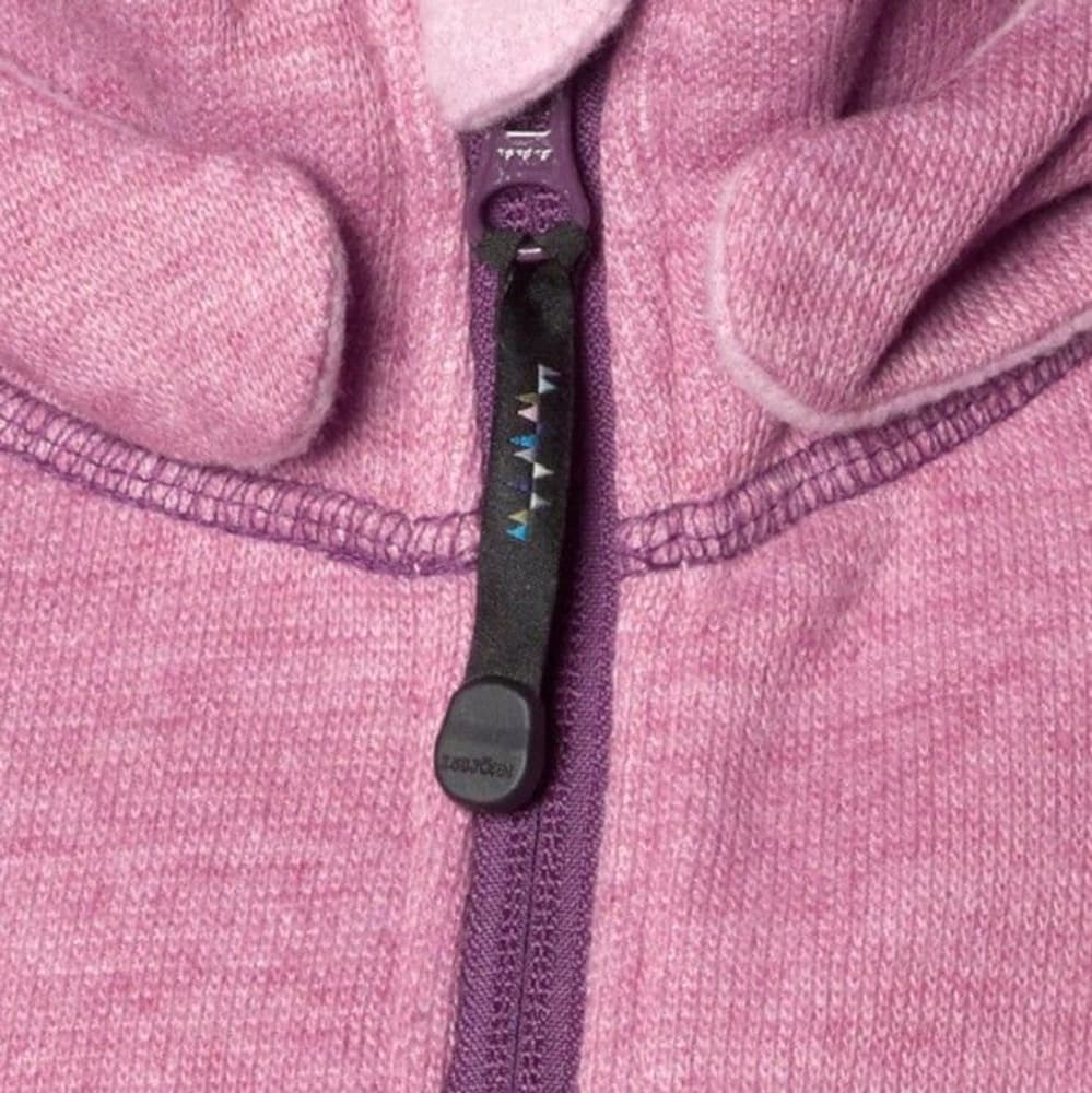 Wooly Hoodie Kids Dusty Pink, view: 3