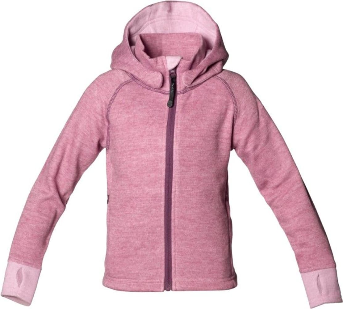 Wooly Hoodie Kids Dusty Pink, view: 0