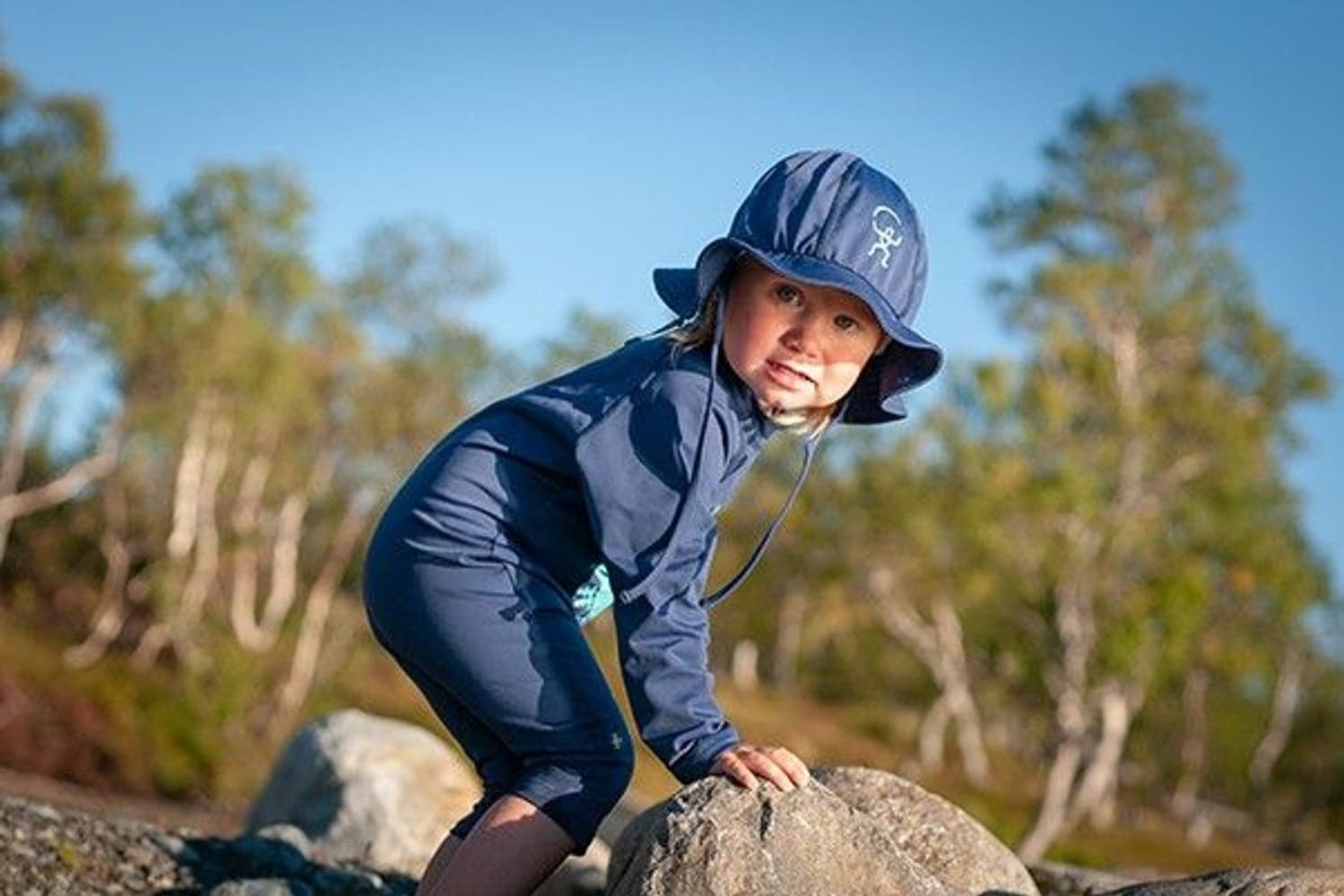 Sun Hat Baby & Toddler Navy, view: 1
