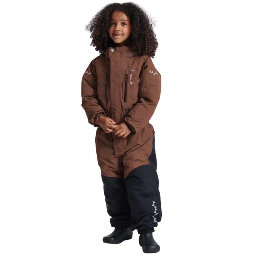 Penguin Snowsuit Kids Chocolate, view: 2