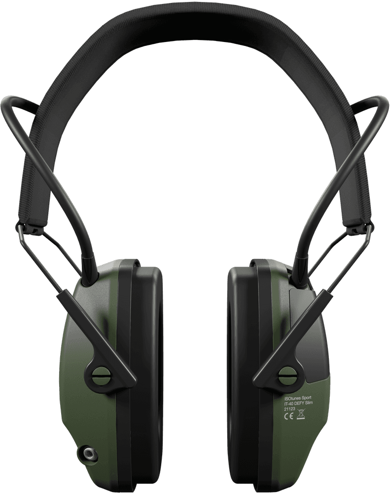 ISOtunes Sport DEFY Slim Basic Green, view: 2