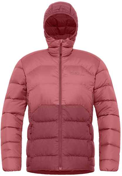 Ather Down Hoody W's Red Powder, view: 1