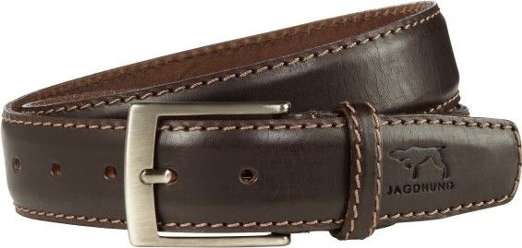 Gurtel Mørkbrun 120 cm, view: 0