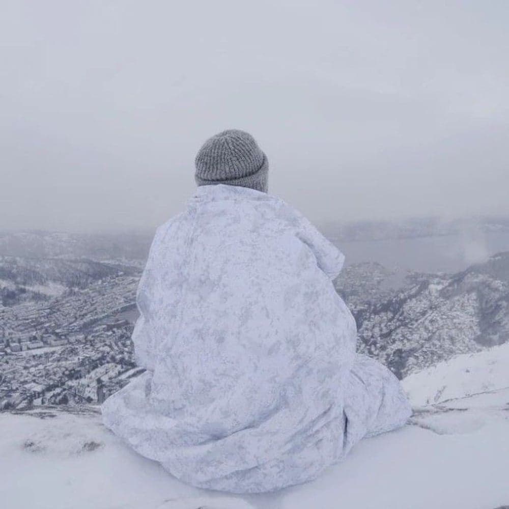 Jerven Fjellduken Hunter Vinterkamuflasje, view: 3