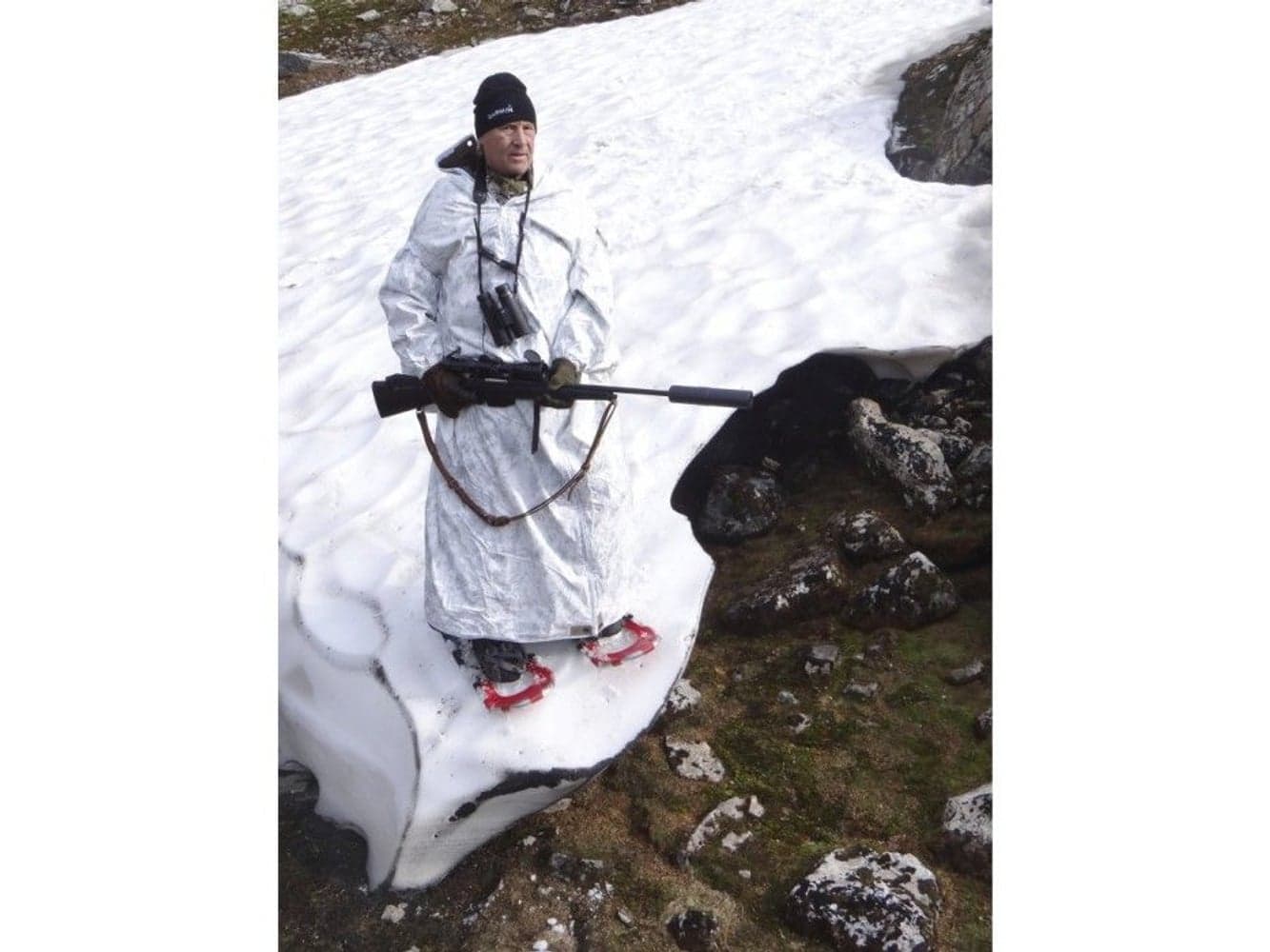 Jerven Fjellduken Hunter Vinterkamuflasje, view: 2