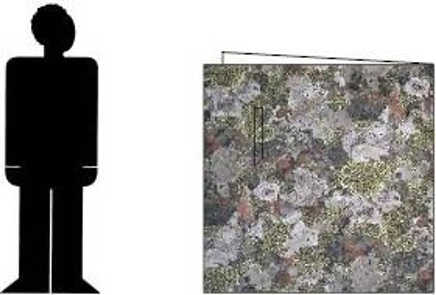 Jerven Fjellduken Original Fjell 143 x 143cm, view: 1