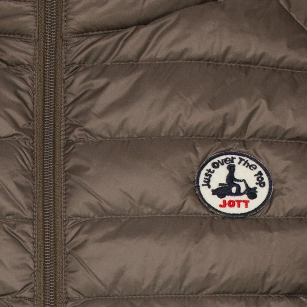 M's Tom Down Vest Taupe, view: 2