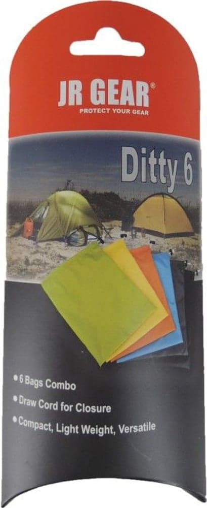 JR Gear Ditty Oppbevaringsposer 6-pack, view: 1