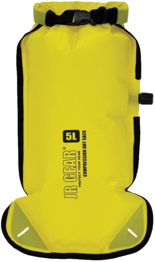 Jr Gear Compression Dry Sack med Ventil 5 L Yellow, view: 0