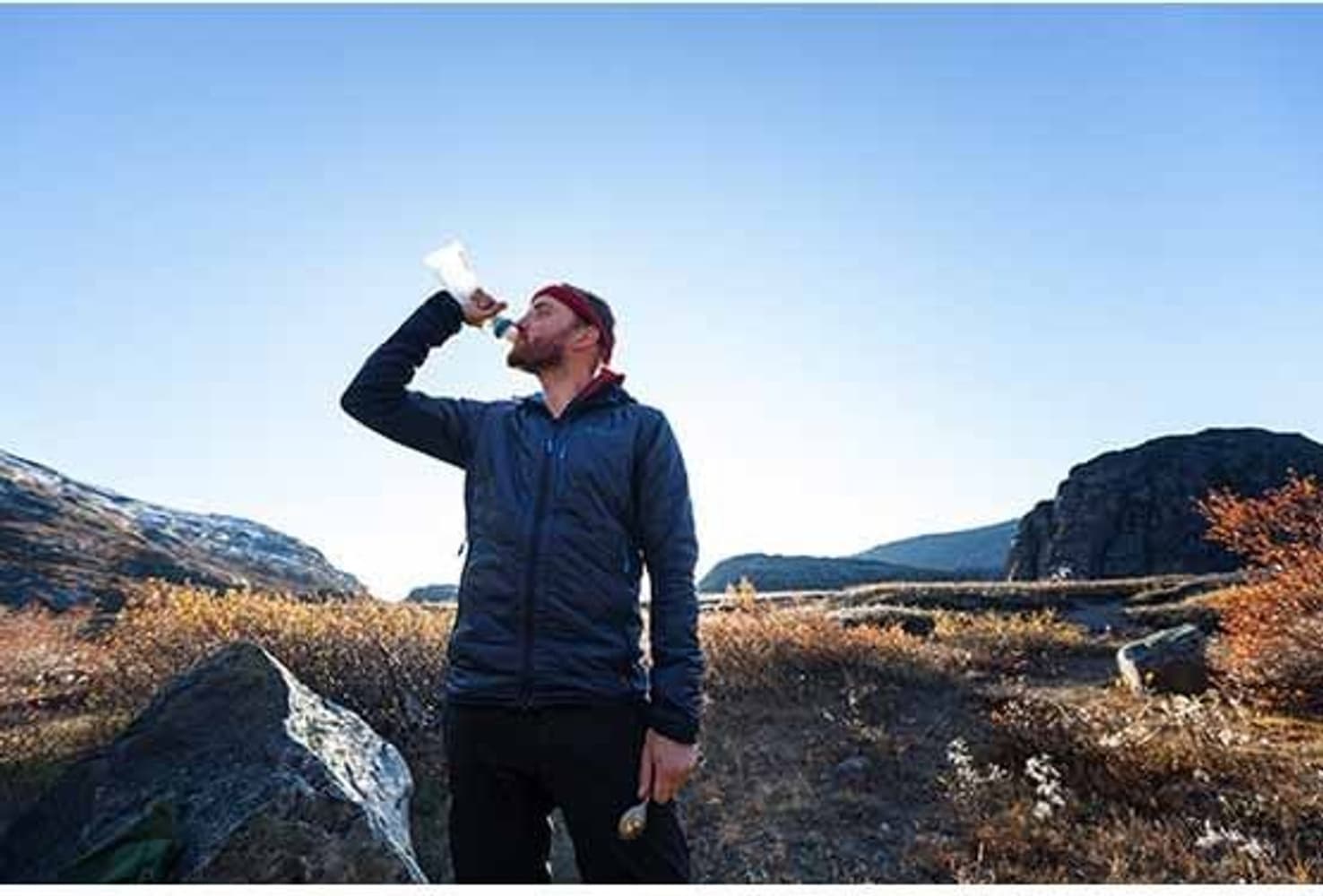 BeFree flaske med filter 1L, view: 2