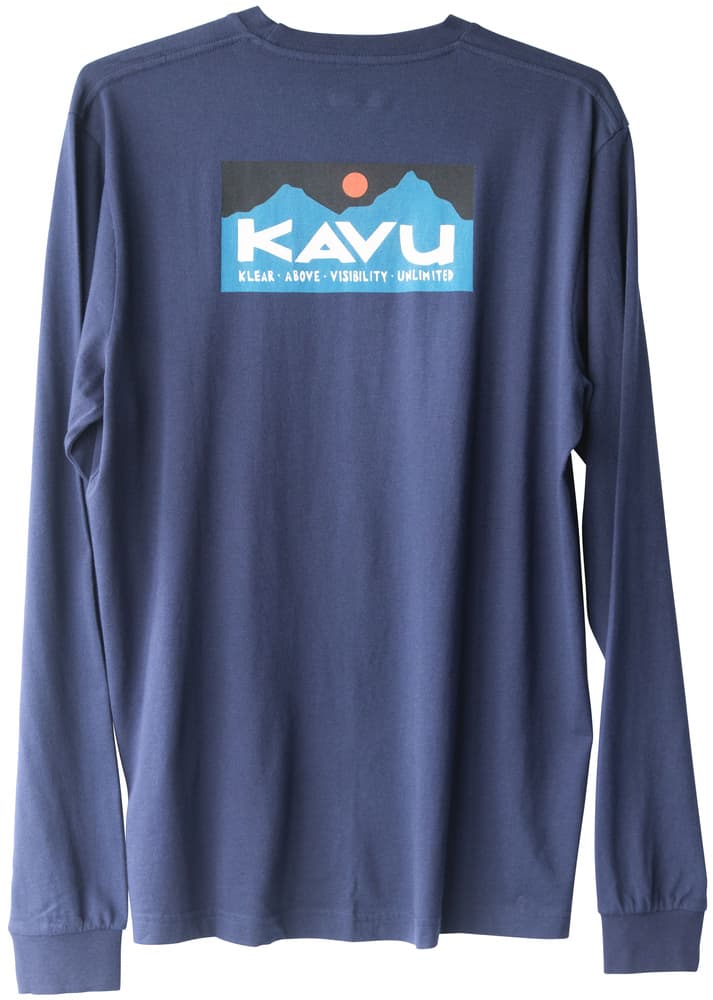 M's Ls Etch Art Blue Navy, view: 1