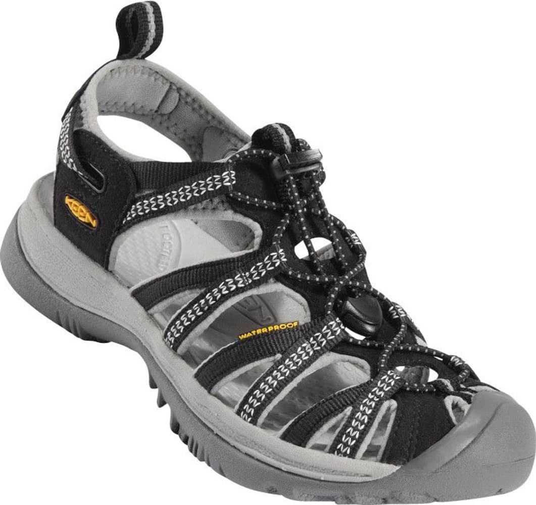Keen W's Whisper Black/Neutral Gray, view: 2