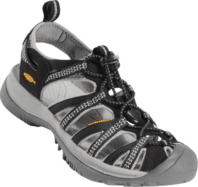 Keen W's Whisper Black/Neutral Gray, view: 2