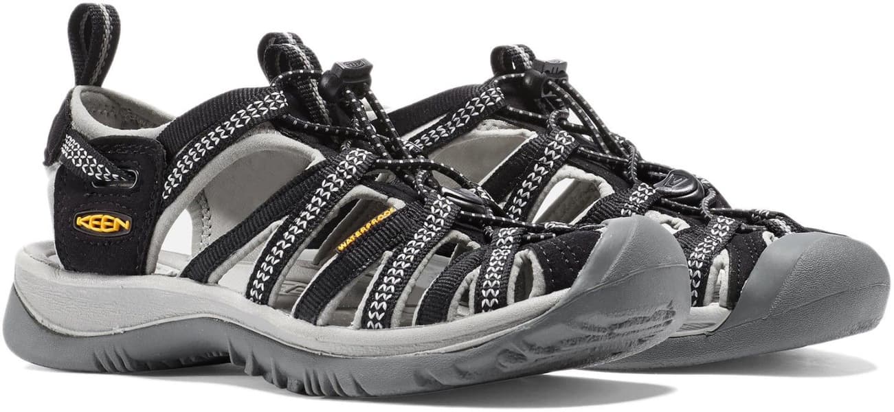 Keen W's Whisper Black/Neutral Gray, view: 3